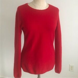 Cashmere Sweater Red Sz M